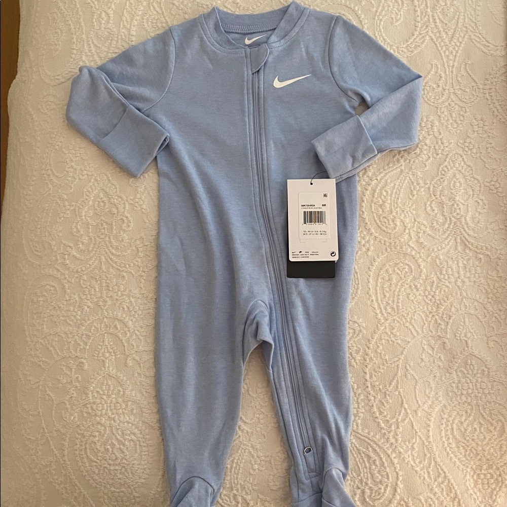 Nike Light Blue Infant Onesie